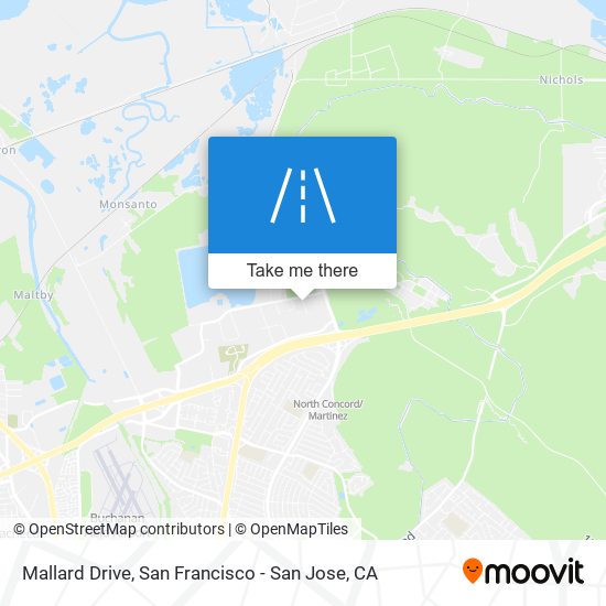 Mallard Drive map