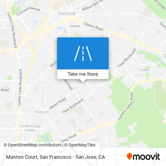 Manton Court map