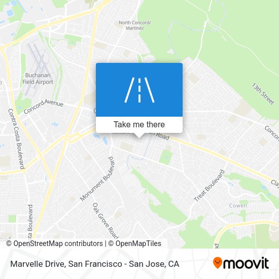 Marvelle Drive map