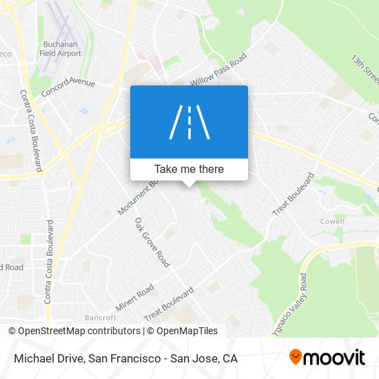Mapa de Michael Drive