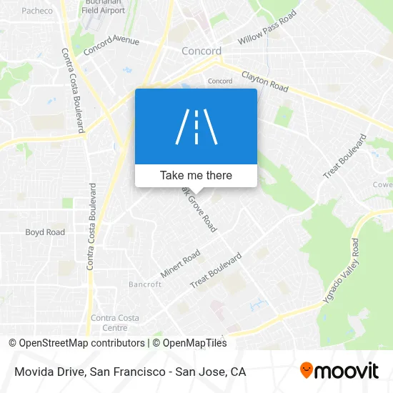Movida Drive map