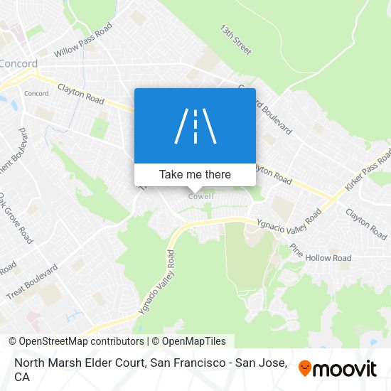Mapa de North Marsh Elder Court