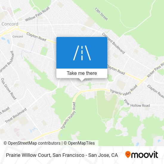 Prairie Willow Court map