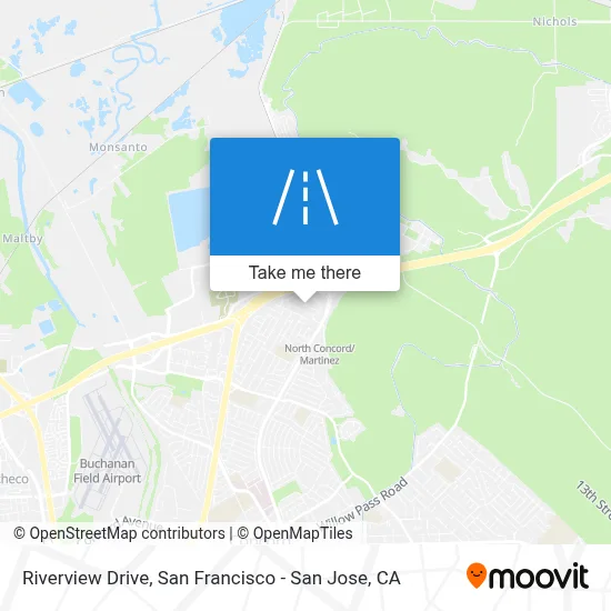 Riverview Drive map