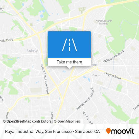Mapa de Royal Industrial Way