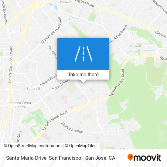 Santa Maria Drive map