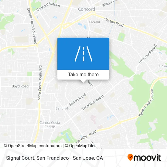 Signal Court map