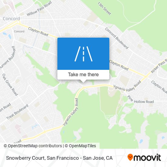 Snowberry Court map