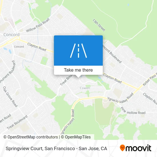 Springview Court map