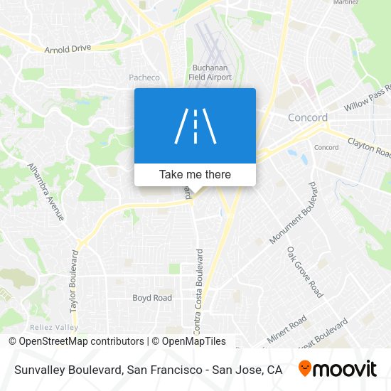 Mapa de Sunvalley Boulevard