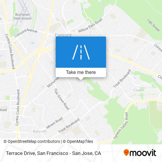 Terrace Drive map