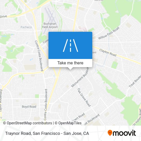 Mapa de Traynor Road