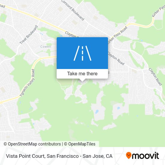 Vista Point Court map