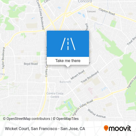 Wicket Court map