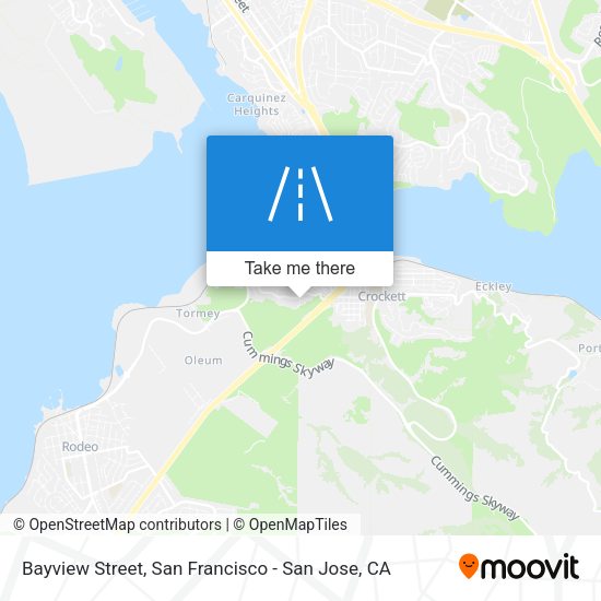 Mapa de Bayview Street