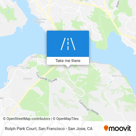 Rolph Park Court map