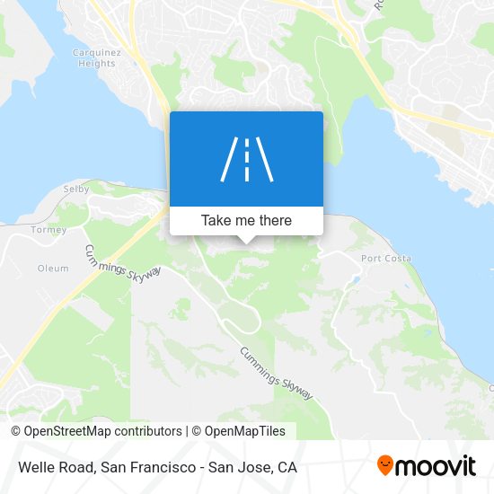 Mapa de Welle Road