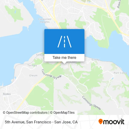 5th Avenue map