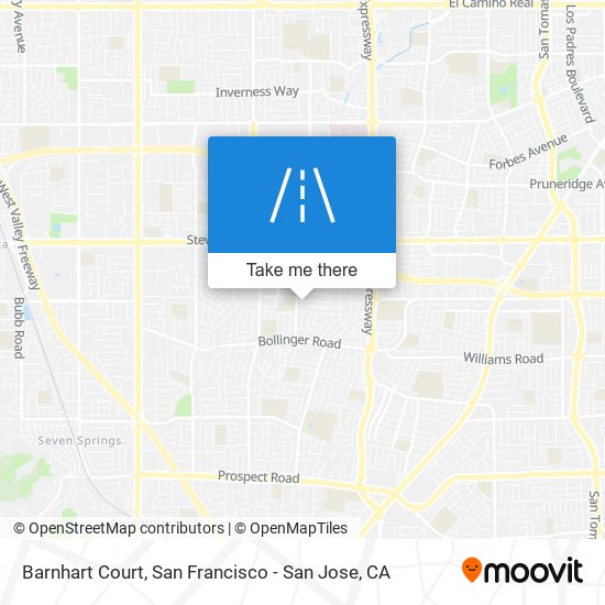 Barnhart Court map