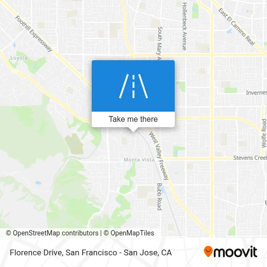 Florence Drive map
