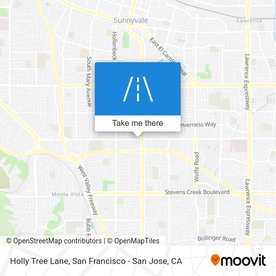 Mapa de Holly Tree Lane
