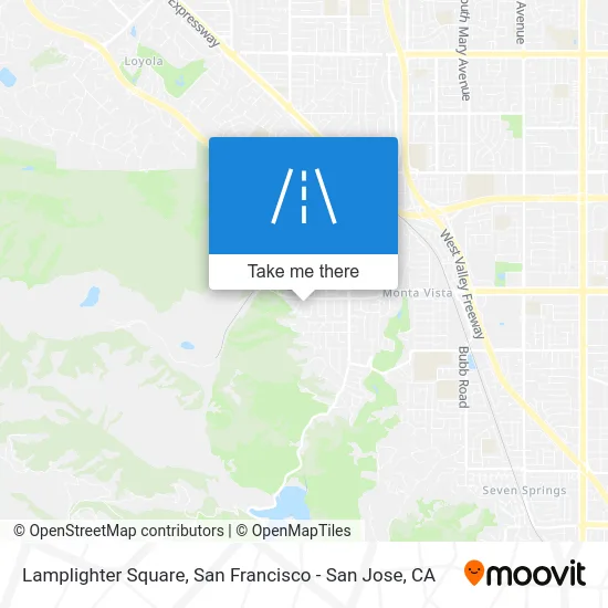 Lamplighter Square map