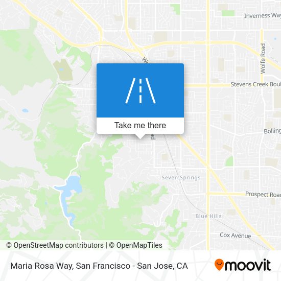 Mapa de Maria Rosa Way
