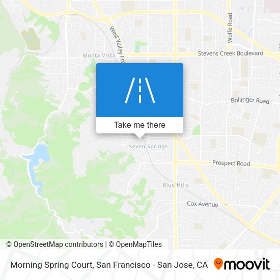 Morning Spring Court map