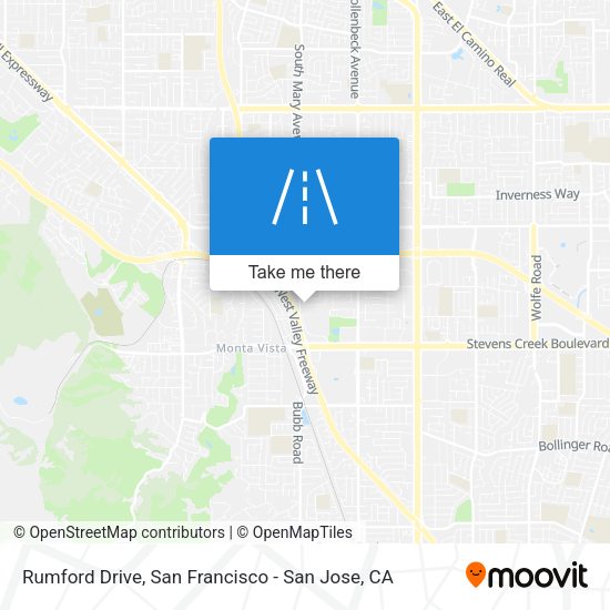 Mapa de Rumford Drive