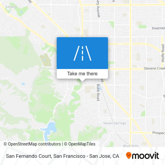San Fernando Court map