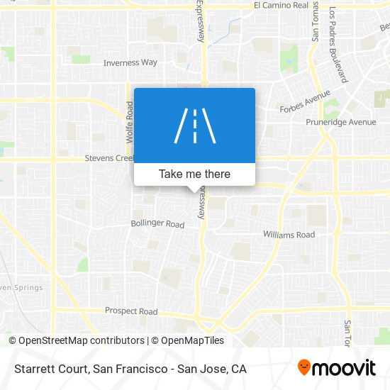 Starrett Court map