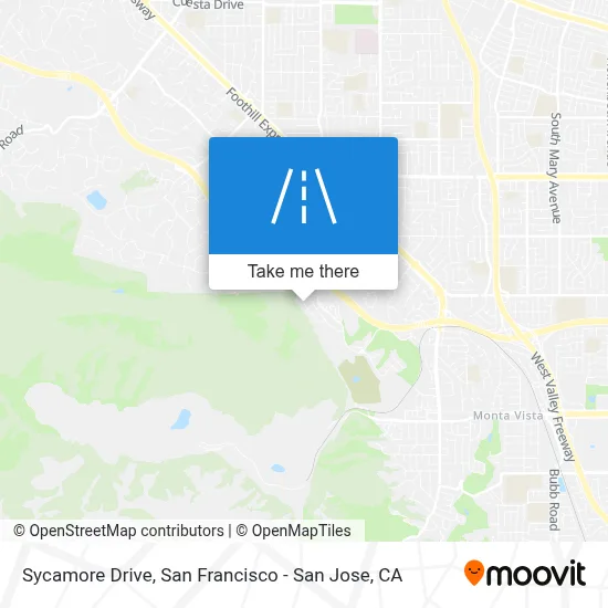 Sycamore Drive map