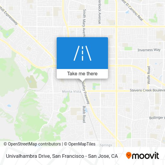 Univalhambra Drive map