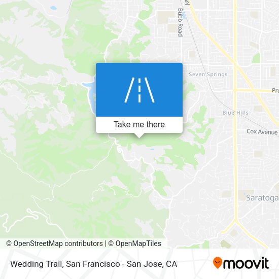 Mapa de Wedding Trail