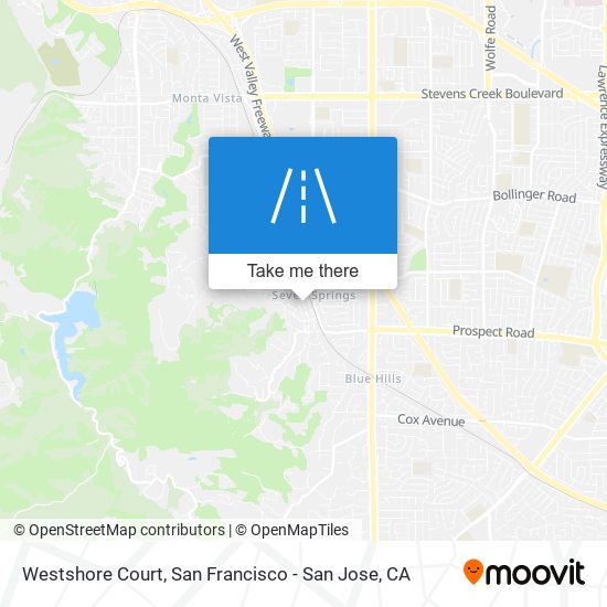 Mapa de Westshore Court