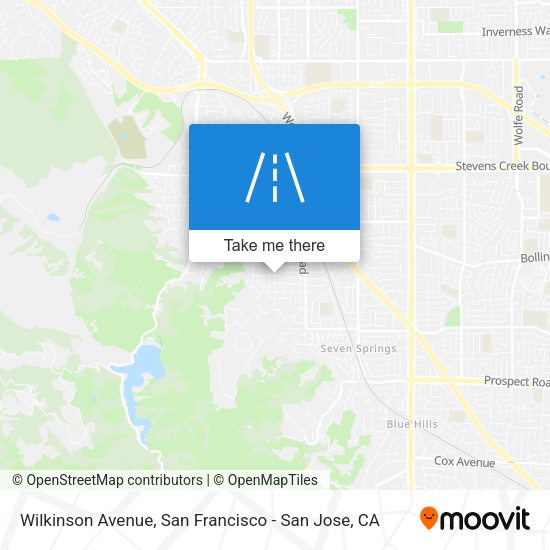 Wilkinson Avenue map