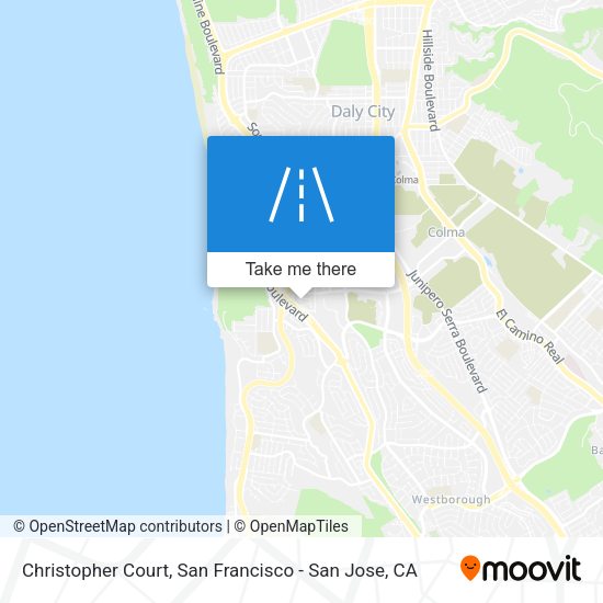 Christopher Court map