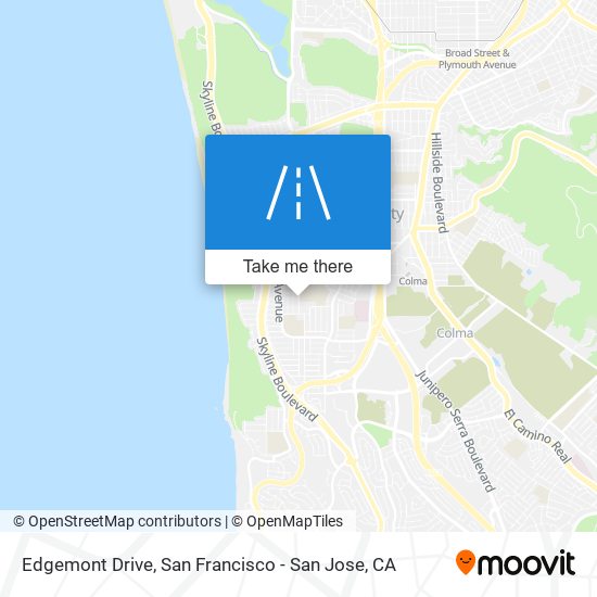 Edgemont Drive map