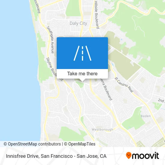 Innisfree Drive map