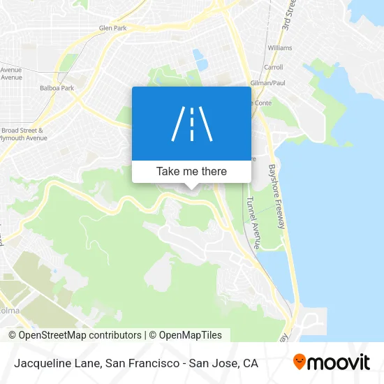 Mapa de Jacqueline Lane