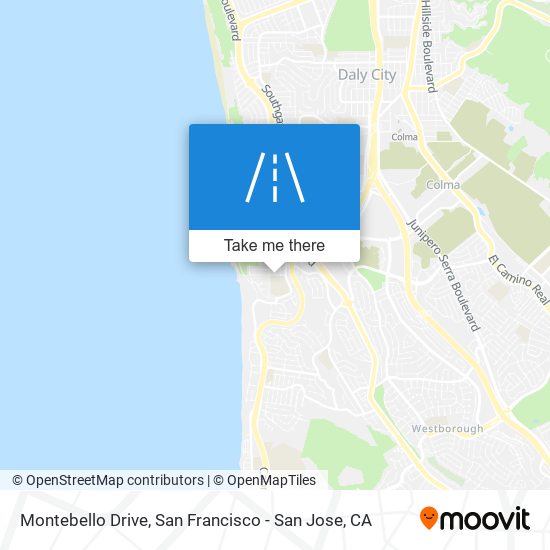 Mapa de Montebello Drive