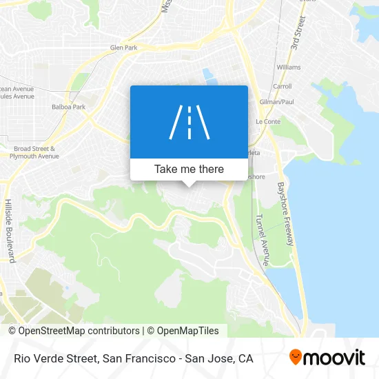 Rio Verde Street map