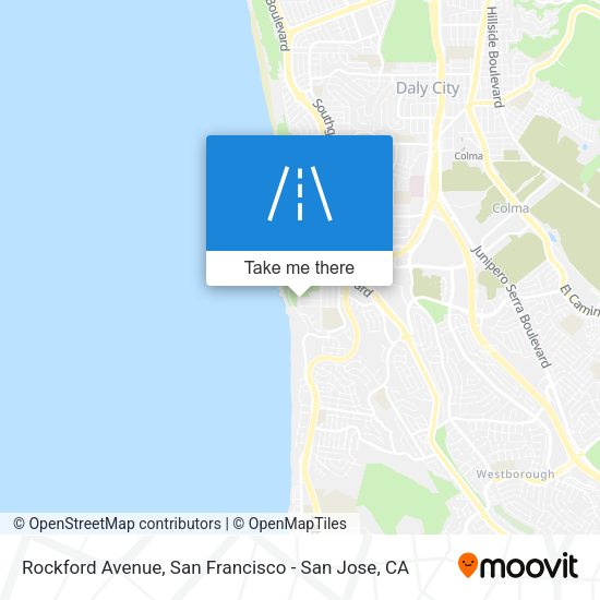 Mapa de Rockford Avenue