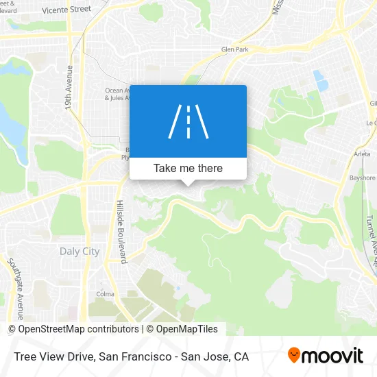 Mapa de Tree View Drive