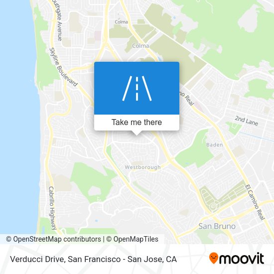 Verducci Drive map