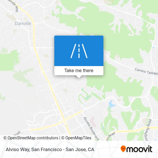 Alviso Way map