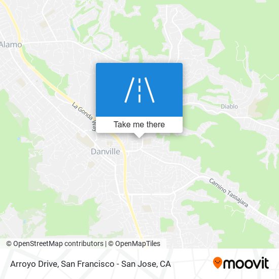 Arroyo Drive map