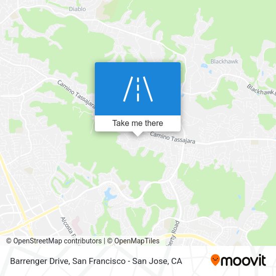 Mapa de Barrenger Drive