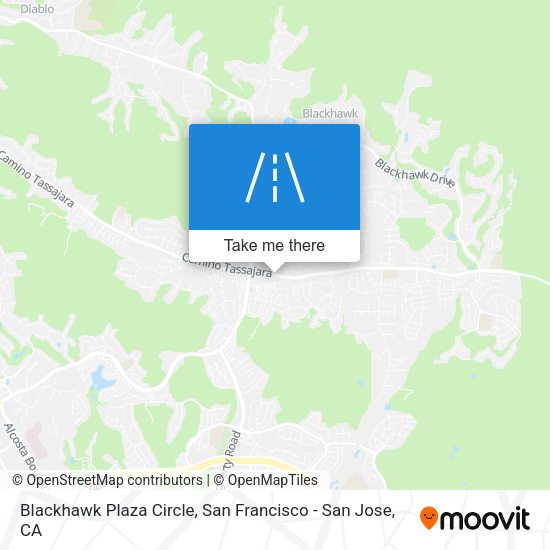 Blackhawk Plaza Circle map