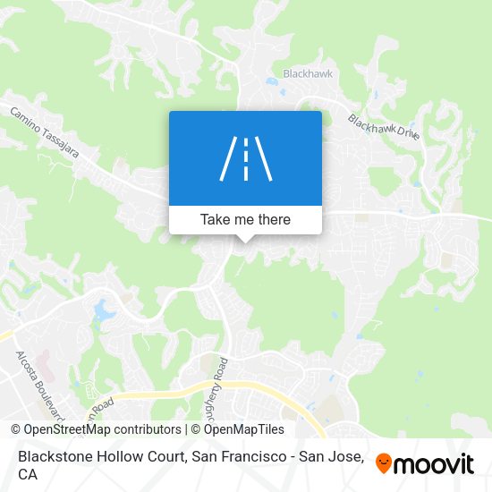 Blackstone Hollow Court map